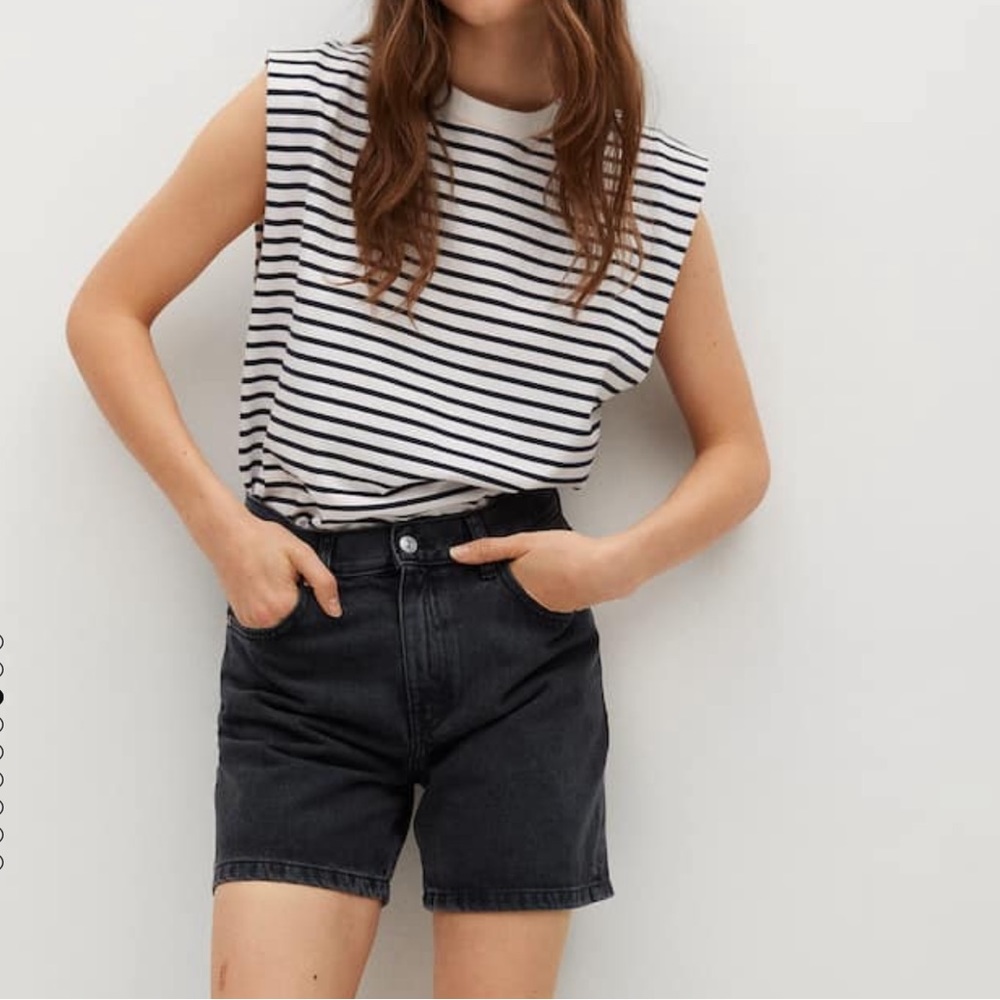 MANGO denim shorts